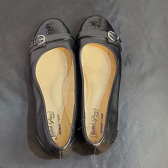 Faded Glory Women's Buckle Toe Flat SHOE - Picture 6 of 13